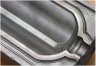 coupe-rechargement_moule_de_verrerie.jpg - Réparation par laser d'un moule de verrerie